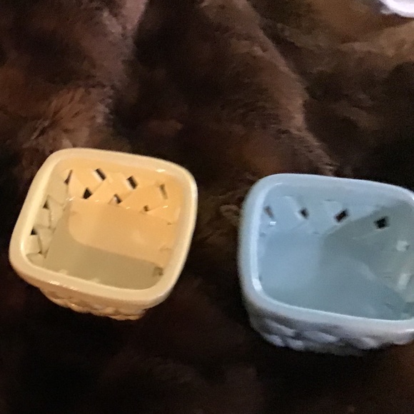 NWOT Beautiful Grace’s Pantry small square Ceramic containers in a styli… - Picture 2 of 7